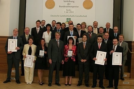 Die Preisträger des Bundesehrenpreises 2004
